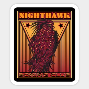 NIGHTHAWK BOXING CLUB Sticker